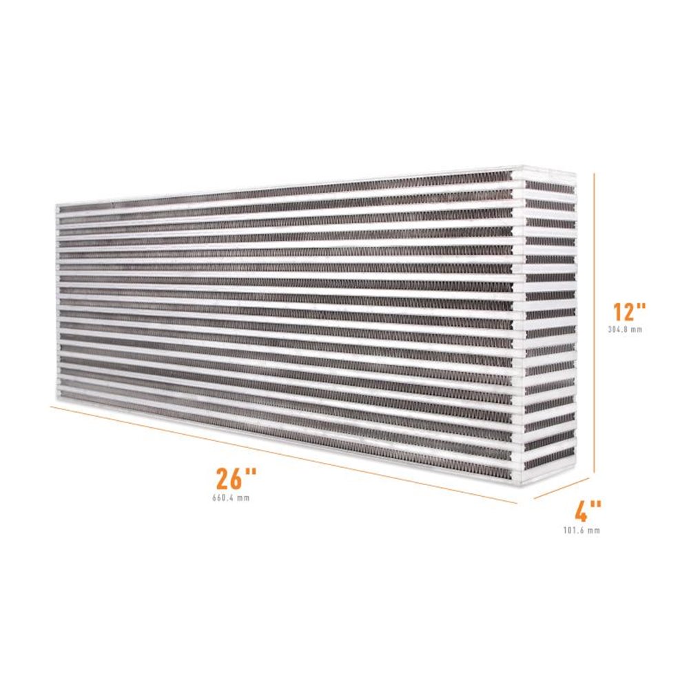 Universal Air-to-Air Race Intercooler Core, 26.00" x 12.00" x 4.00"