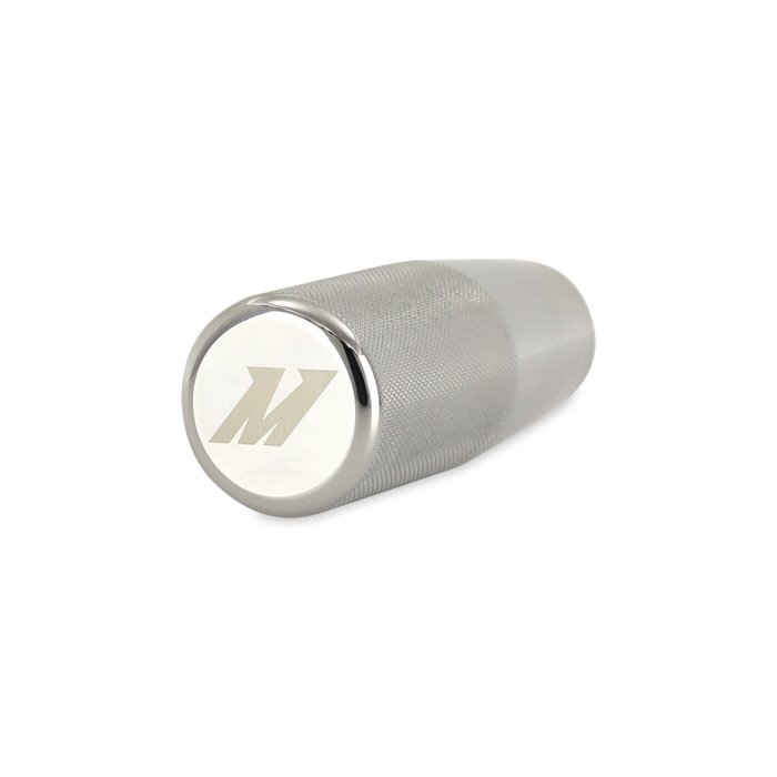 Weighted Shift Knob, XL, Silver (Knurled)