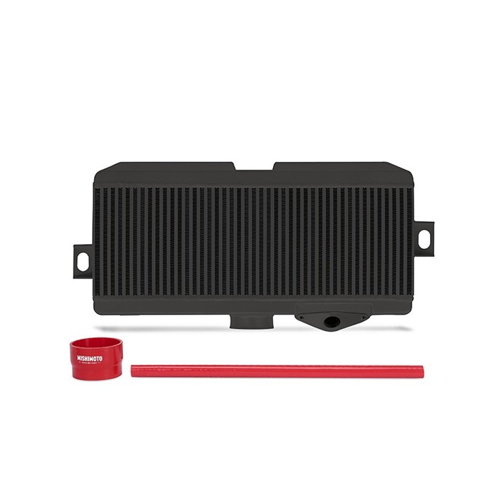 Kit superior Intercooler para Subaru WRX STI 2008-2014, Negro, mangueras rojas