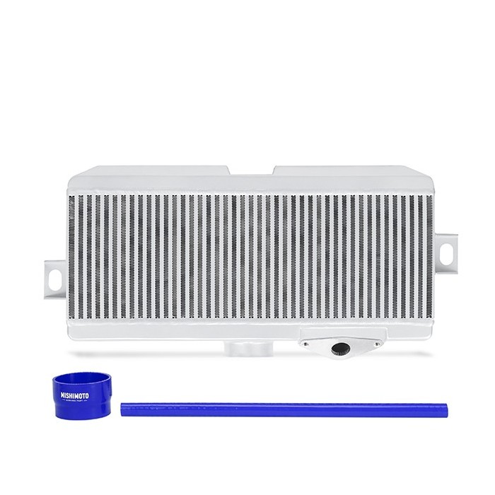 Kit superior Intercooler para Subaru WRX STI 2008-2014, Plata, mangueras Azul 