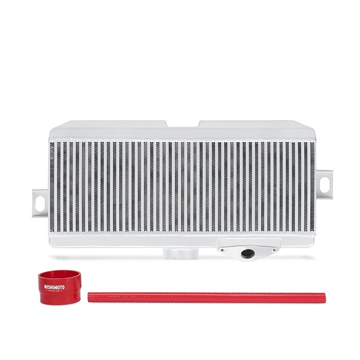 Kit superior Intercooler para Subaru WRX STI 2008-2014, Plata, mangueras Rojo 