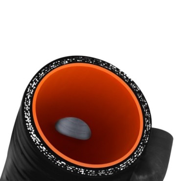 Manguito silicona inducción Subaru WRX 2000-2007 / STI 2000-2015 Negro